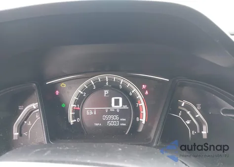 2016 Honda Civic Lx from USA, damaged, VIN 2HGFC2F58GH575373